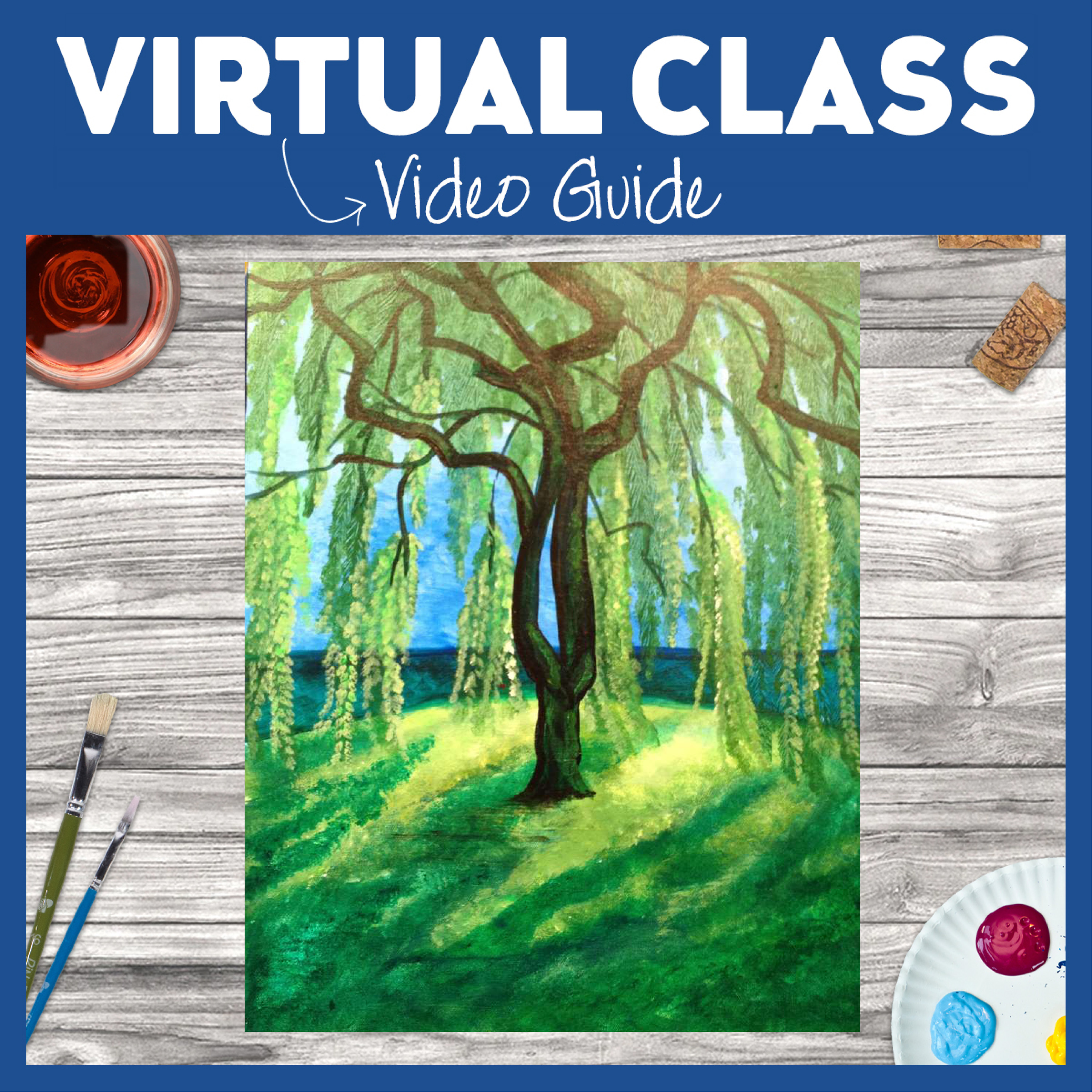 Pre-recorded virtual event. Supplies included option